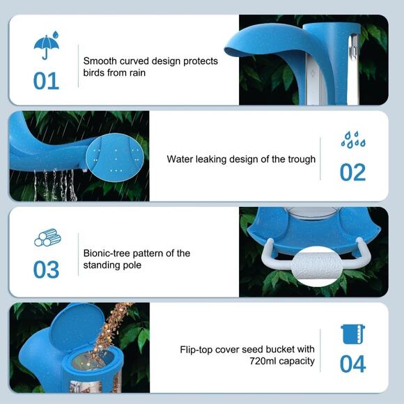 BirdDock Smart Solar Powered Bird Feeder with Camera (Reg.$210) - Picture 13 of 14